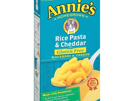 RICE PASTA & CHEDDAR 170G ANNIE S Online