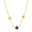 Beautiful 22k Gold Necklace With Delicate Floral Details Fashion