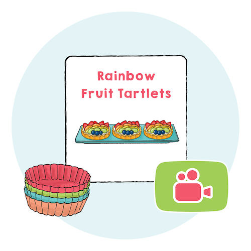 Rainbow Fruit Tartlets Kit ($7) Online now