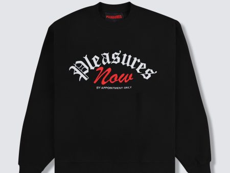 APPOINTMENT FLEECE CREWNECK Sale