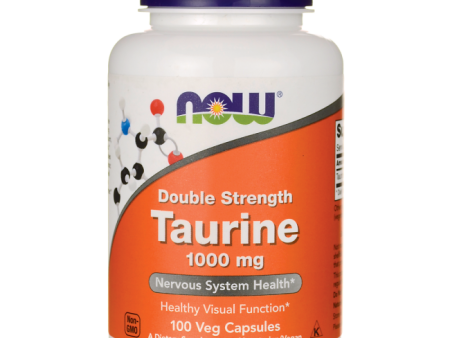 TAURINE 1000MG 100CAP NOW Online Hot Sale