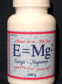 E=MG2 100G MAGNESIUM CRYSTALS LIFE FO For Discount