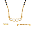 22KT (916) Yellow Gold Mangalsutra (artificial Beaded) For Women Sale