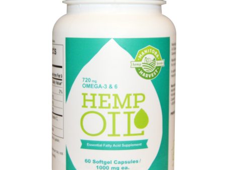 HEMP OIL 60CAP M.HARVEST Sale