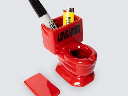 LOVE HOUR TOILET ASHTRAY Online