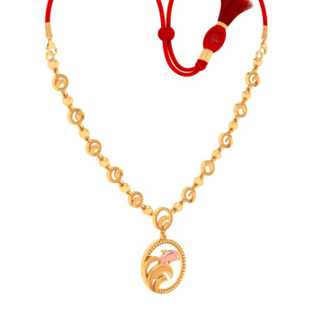 22k Contemporary Gold Necklace Design For You Cheap