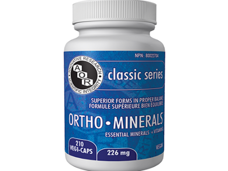 ORTHO MINERAL 210CAP AOR Hot on Sale