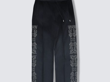 UNQUOTE VELOUR TRACK PANTS Fashion