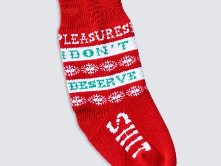 NAUGHTY HOLIDAY STOCKING For Discount