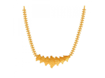 Statement Floral Gold Neckpiece Cheap