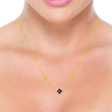 Beautiful 22k Gold Necklace With Delicate Floral Details Fashion