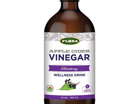 APPLE CIDER VINEGAR 500ml ELDERBERRY Online Sale