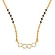 22KT (916) Yellow Gold Mangalsutra (artificial Beaded) For Women Sale