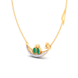 22k Charming Gold Necklace From Pc Chandra Mugdhaa Collection Supply