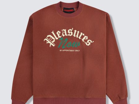 APPOINTMENT FLEECE CREWNECK Discount