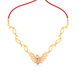 22k Bird Shaped Elegant Gold Necklace Design Sale