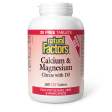 Natural Factors Calcium & Magnesium Citrate with D3  Plus Potassium, Zinc & Manganese   210 Tablets on Sale