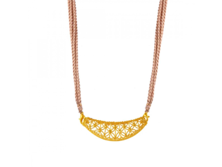 22k Royal Meshwork Broad Neckpiece Hot on Sale