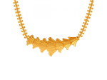 Statement Floral Gold Neckpiece Cheap