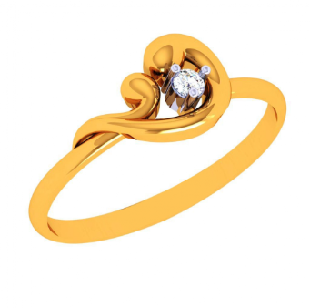 22k Chimeric Style Contemporary Gold Finger Ring For Cheap