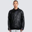 LATEX TRUCKER JACKET Supply