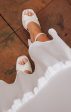 Dolce Vita Wessi Platform Heel ~ Vanilla Pearl Discount