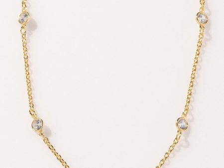 Faithy Jewels Elle Necklace ~ 18K Gold Plated Discount